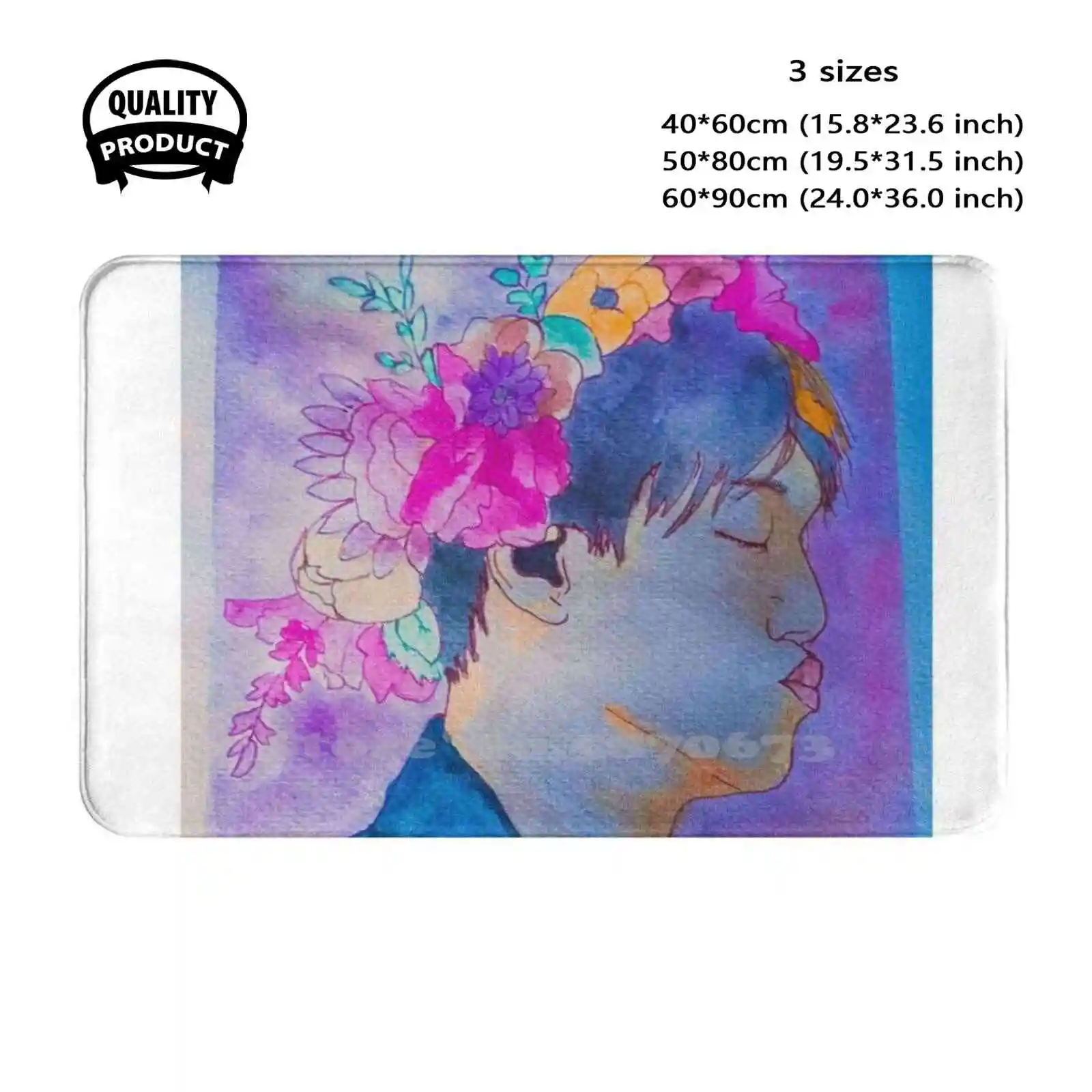 Kai Soft Cushion Home Carpet Door Mat Car Rug Self Portrait Kai Members Exol Popular