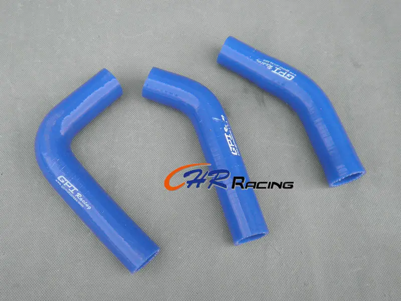 NEW FOR Silicone Radiator Hose YAMAHA RD250 RD350 LC 4L0 4L1 BLUE