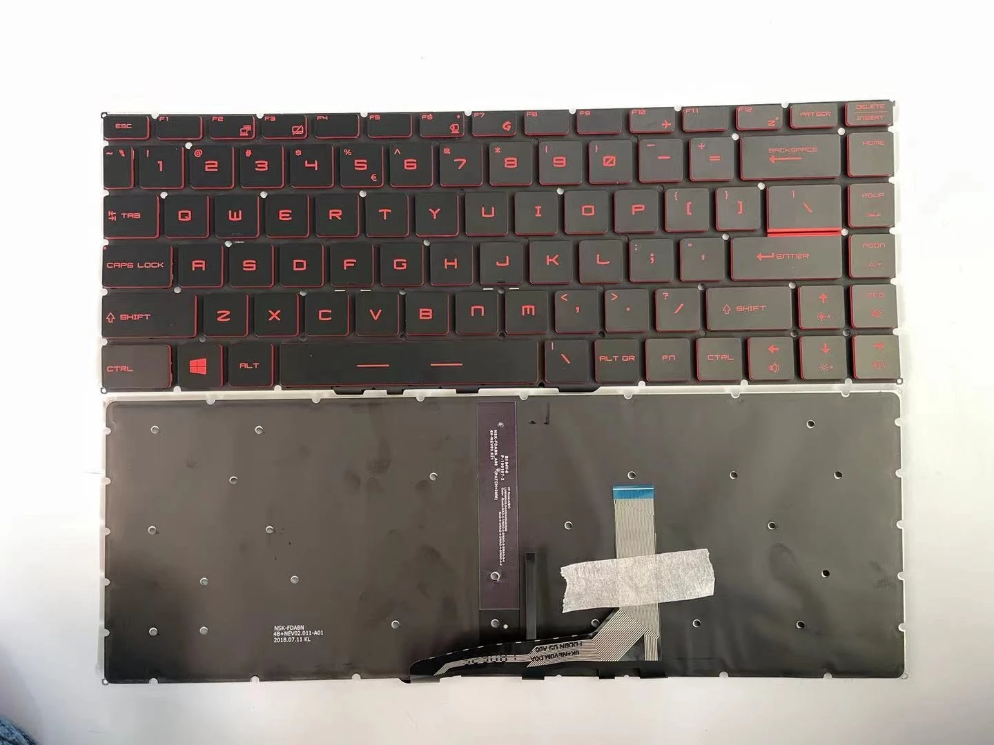 Imagem -03 - Eua Novo Teclado para Mechrevo s1 mr S1pro01 02 03 04 Teclado do Portátil
