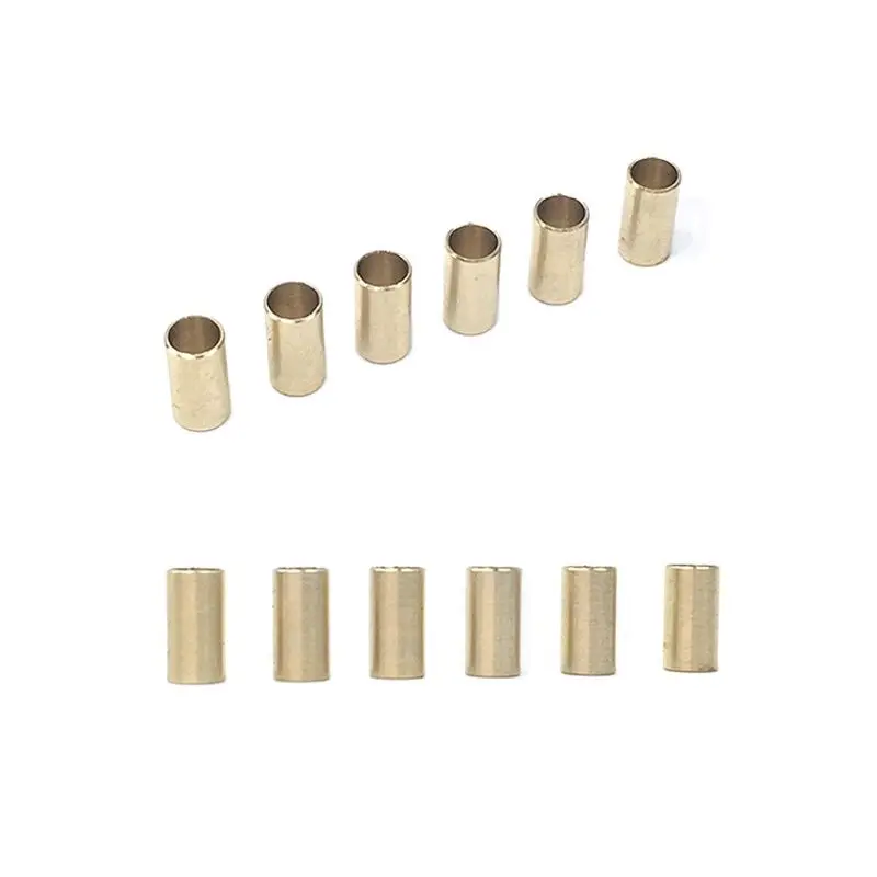 5PCS 4.76 to 4mm Adapter Sleeve Metal Water Propeller Diameter Converter Brass Spacer Tube for RC Boat Model DIY Accessories