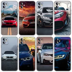 Sports car Phone Case For Apple iPhone 13 12 Mini 11 Pro Max XR X XS MAX 6 6S 7 8 Plus 5 5S SE 2020 Black Cover Coque Funda