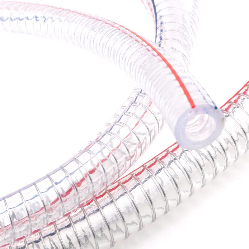 Tuyau de plomberie en PVC souple Transparent, 1M, ID.10 ~ 38mm, pompe à eau, Tube d\'huile Flexible de haute qualité