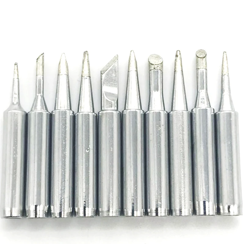12Pcs/Set Electric Replaceable Soldering Iron Tips 900M-T Series For Hakko Soldering Rework Station Best Price High Quality