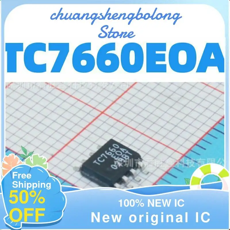 

10-200PCS TC7660 TC7660EOA SOP-8 New original IC