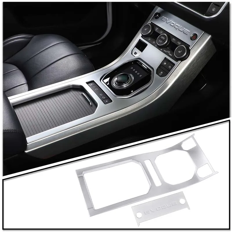 

For 2012-2017 Land Rover Range Rover Evoque ABS car center console shift panel decoration frame cover sticker interior parts