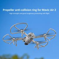 For DJI Mavic Air 2 Drone Propeller Blade Guard Anti-collision Ring And Mold version Lanyard And Propeller Ties Reflector Board