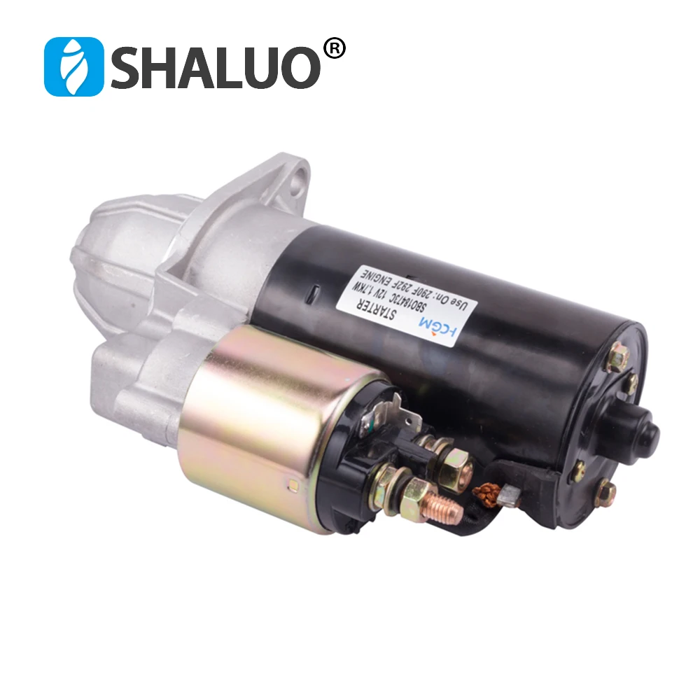 Imagem -03 - Motor de Arranque do Motor do Motor Diesel Peças do Gerador de Dois Cilindros Sbo18473c Usado em 290f 292f 12v 1.7kw