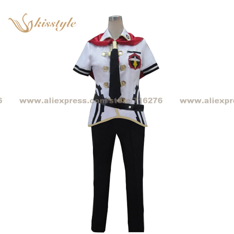 

Kisstyle Fashion Final Fantasy Type-0 Jack Summer Uniform COS Clothing Cosplay Costume,Customized Accepted