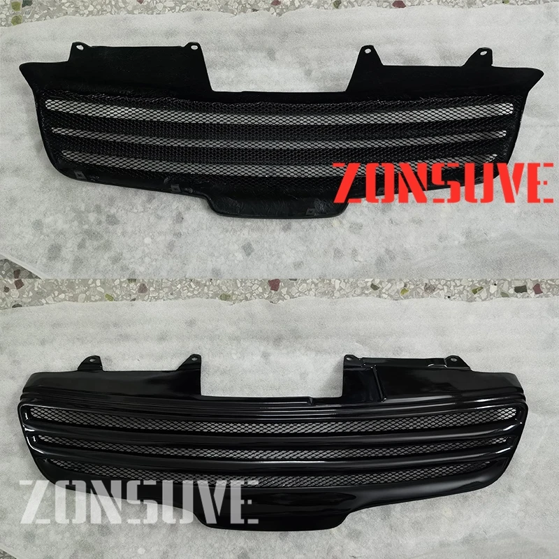 For Nissan Qashqai 2011 2012 2013 2014 2015 Year Grille Refitt Front Center Racing Grille Cover Accessorie Body Kit