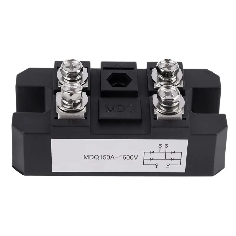 

MDQ 150A 1600V Black Single-Phase Diode Bridge Rectifier 150A Amp High Power Dropshipping