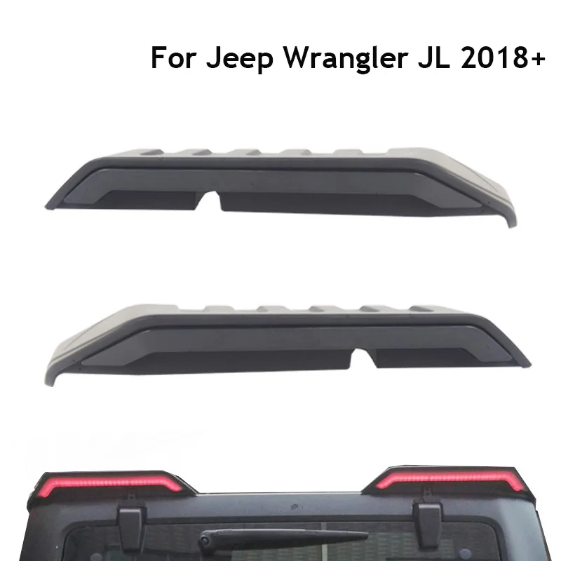 

For Jeep Wrangler JL 2018+ Rear Spoiler Car Tail Wing Roof LED Brake Light Turn Signal Lamp with adapter cable