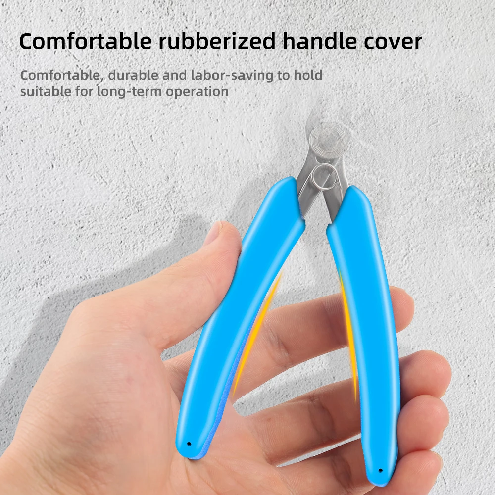 Mini Cutting pliers Multi Functional Tools Electrical Wire Cable Cutters Cutting Side Snips Flush Stainless Steel Nipper DIY