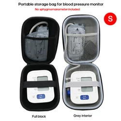 Sphygmomanometer Bag Portable EVA Blood Pressure Monitor Tonometer Storage Bags Carrying Case for Travel & Home Use