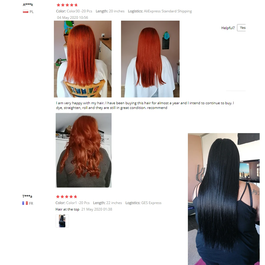 ShowCoco-Cinta adhesiva reemplazable para extensiones de cabello humano, 100% cabello humano, 12-24 pulgadas, 20/40 piezas