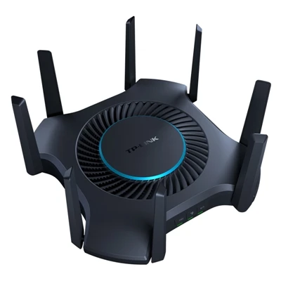 8 هوائيات WiFi6 شبكة لاسلكية راوتر 802.11AX نطاقات مزدوجة 2.4GHz 1148M + 5GHz 4804M ، 2.5G WAN/LAN USB3.0 منافذ ، AX6000 واي فاي 6