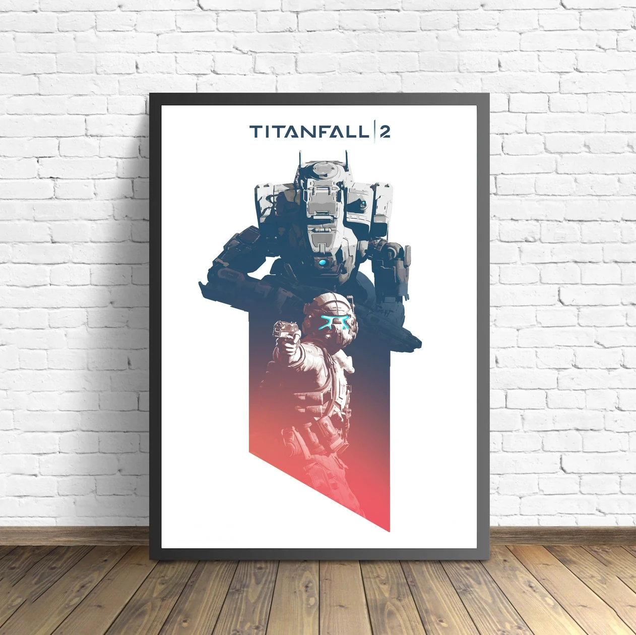 Titanfall 2 Video Game Poster PC,PS4,Exclusive Role-playing RPG Game Canvas Custom Poster Alternative Artwork Gift