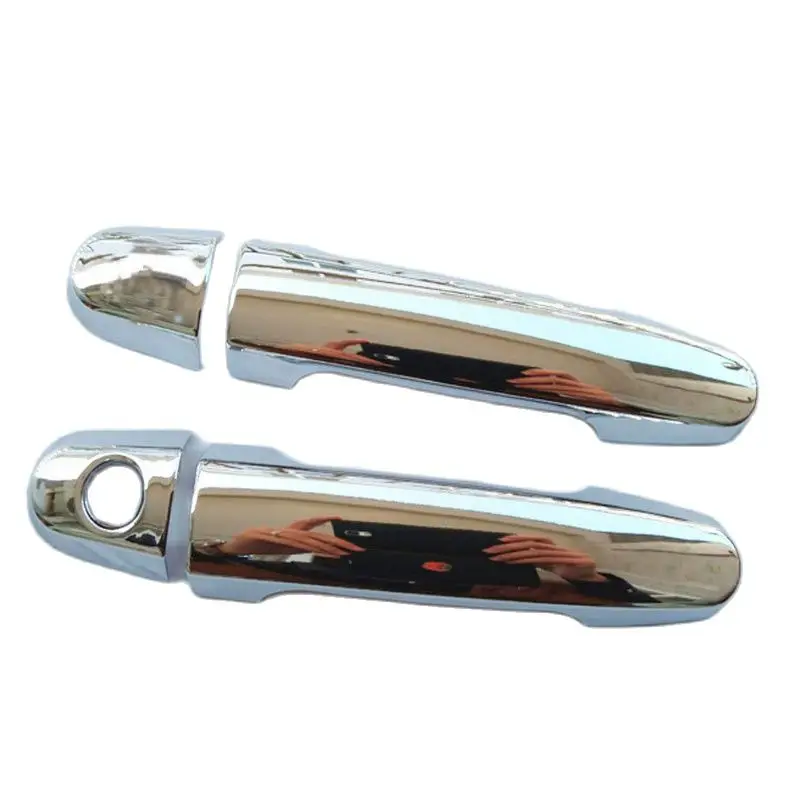 For Toyota Hilux Vigo Accessories 2006 2008 2014 AN10 AN20 AN30 Door Handle Cover Trim Plastic Chrome