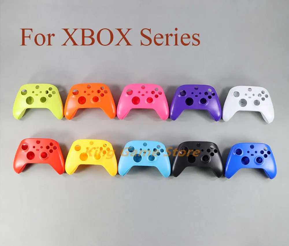 

12sets Replacement Housing Front Case Back Case for Xbox Series X S Solid Color housing Case Cover for xbox s x controller