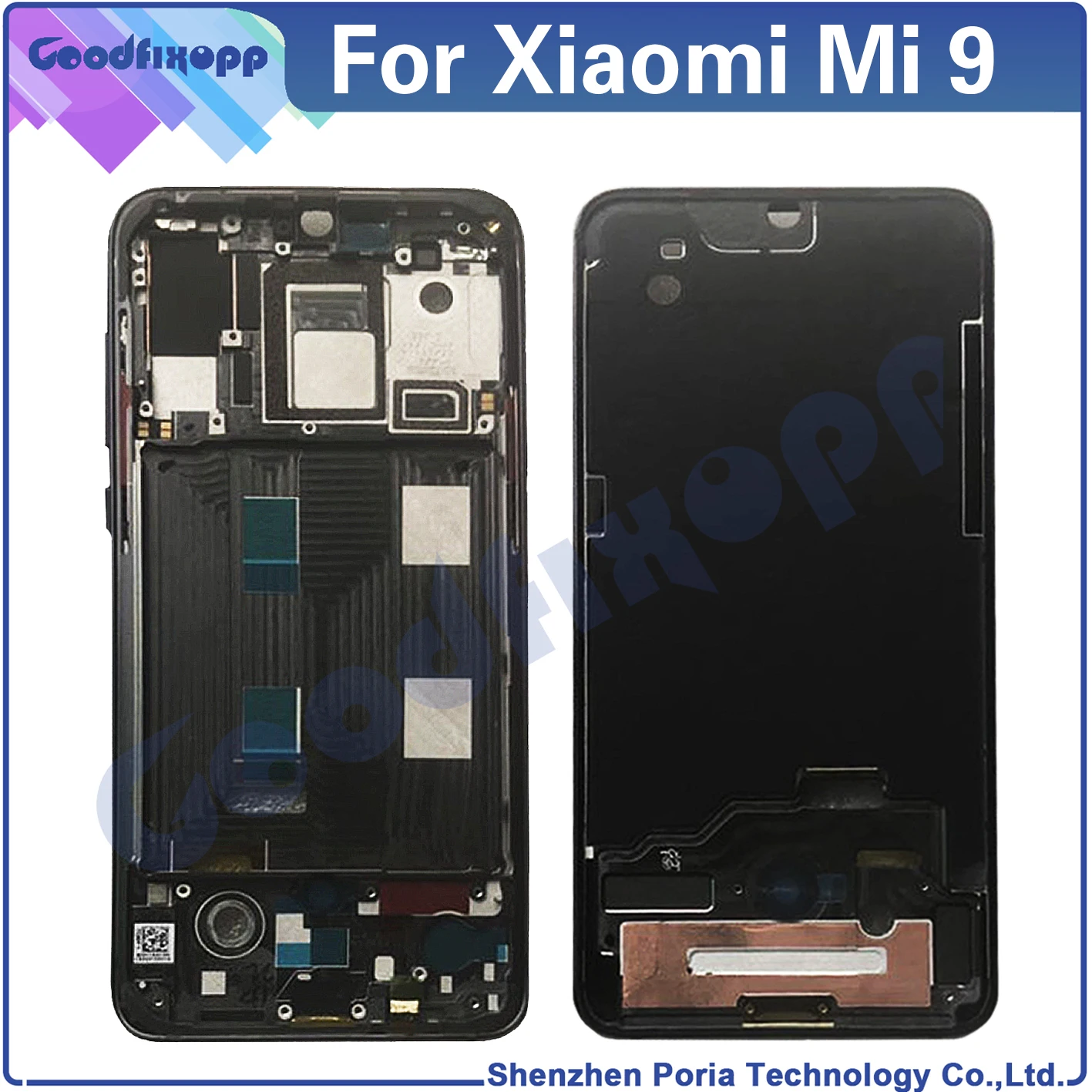 Frame For Xiaomi Mi9 Mi9T Mi9SE Mi9Pro Media Case Front Frame Screen Frame Middle Bezel Frame For Xiaomi Mi 9 SE 9 Pro 9T