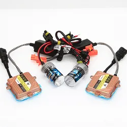 55W Slim Ballast HID Xenon H4 Headlight bulb H1 H7 H11 9005 9006 880 88112V H4-3 bi-xenon high low beam kit