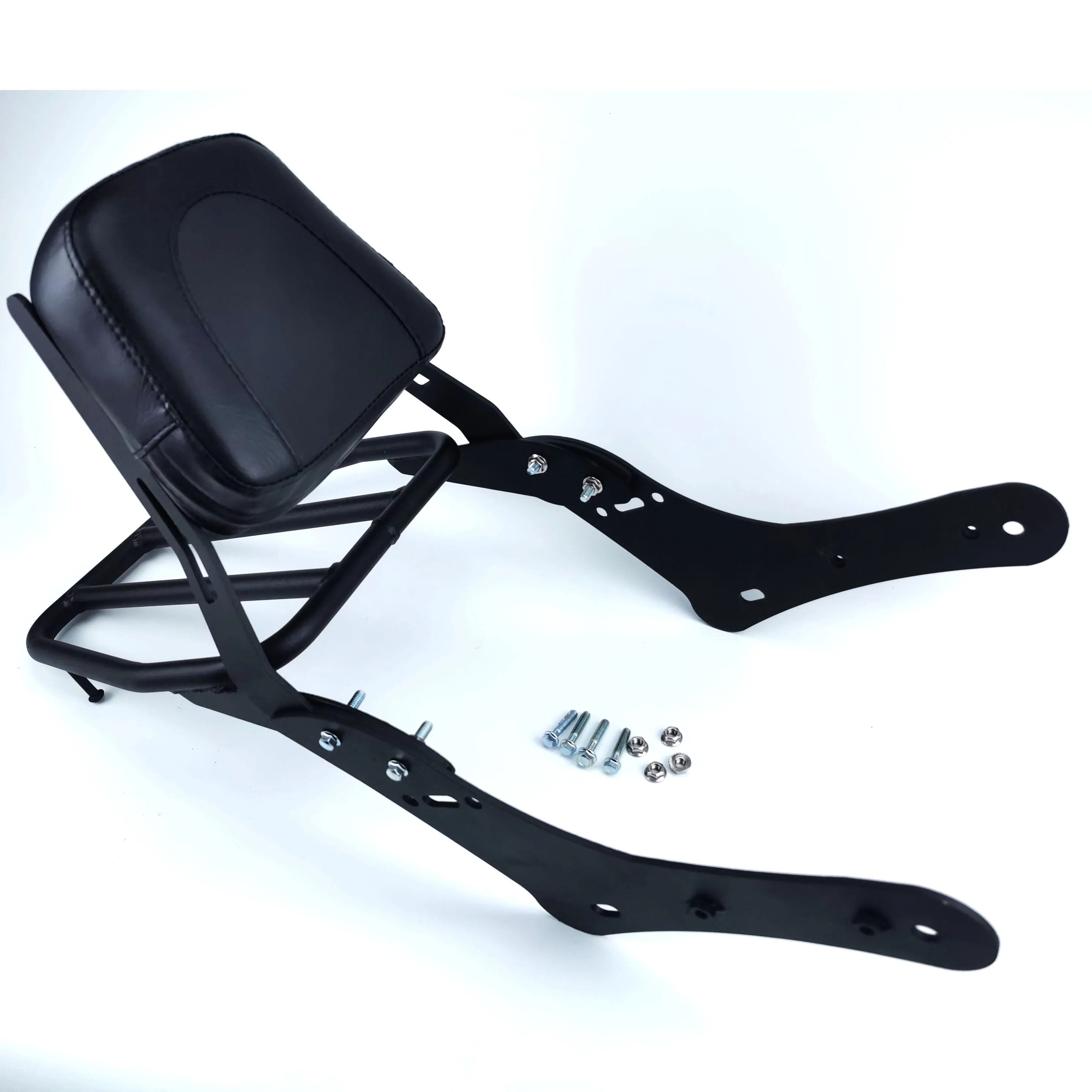 Motorcycle Luggage Rack Rear Passenger Sissy Bar Detachable Backrest For Kawasaki Vulcan 650 S EN650 VN650 S650 EN650d 2015-2020