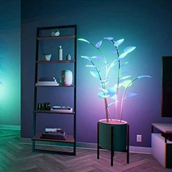 Magical LED Houseplant Lamp Indoor Decor Programmable Night Light Changeable Color Plant Magic Lamp for Home Decor Bonsai Lights