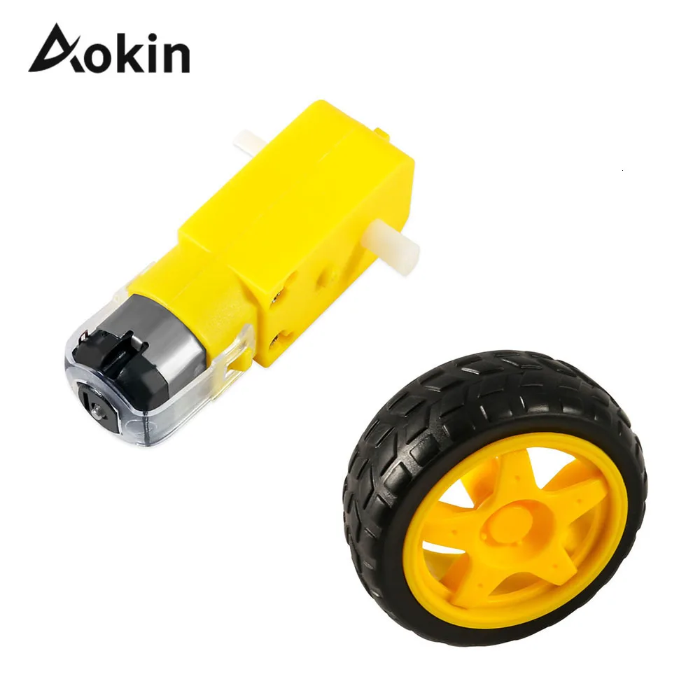 

TT Motor Smart Car Robot Gear Motor for arduino Diy Kit Wheels Smart Car Chassis Motor Robot Remote Control Car DC Gear Motor