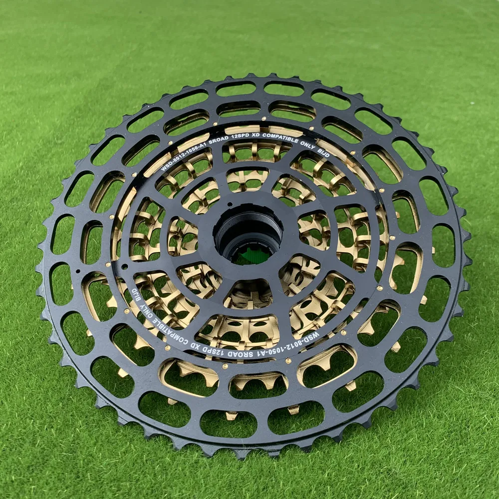 SPEDAO Bicycle Freewheel 12 Speed MTB Cassette 10-50T STEEL CNC Made Fit XD Driver Body 12V K7 Bike Freewheel Super Light 392g