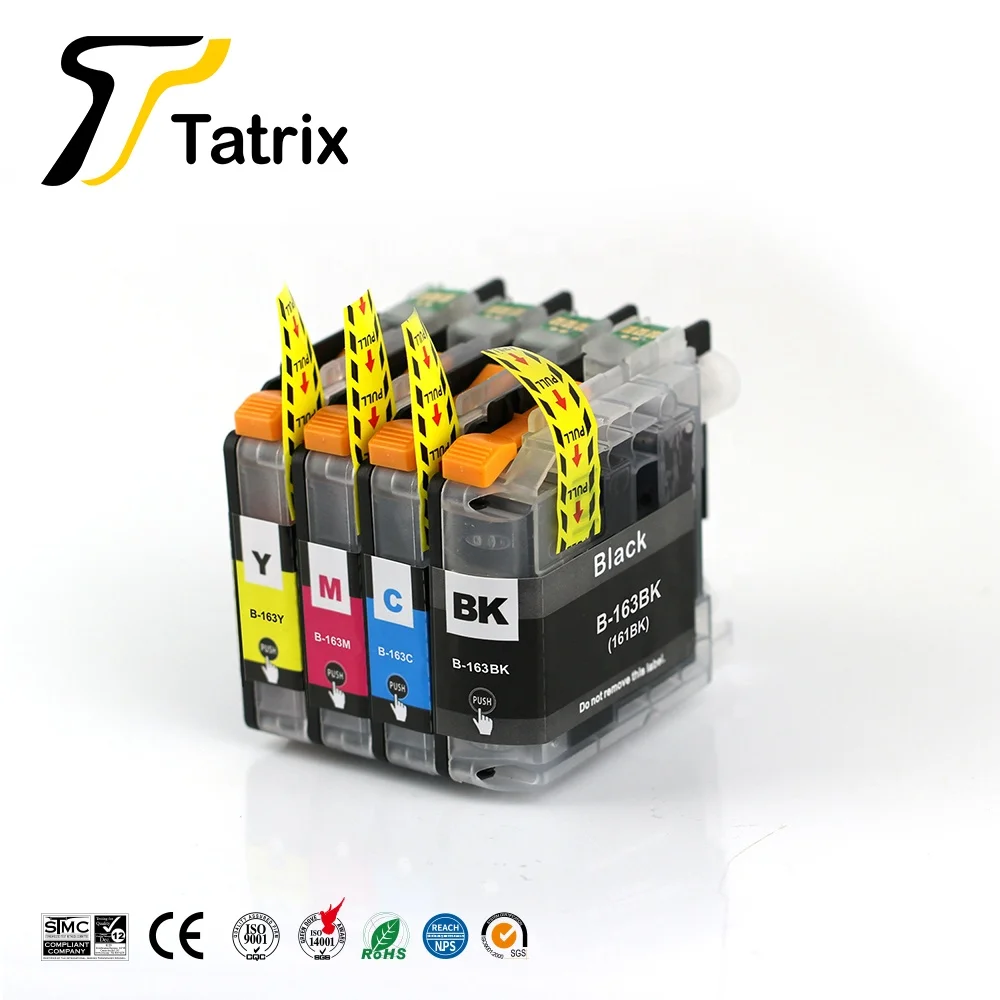 4PK Compatible Ink Cartridge LC161 LC163 For Brother DCP-J152W DCP-J552DW DCP-J752DW MFC-J245 MFC-470DW MFC-650DW J870DW printer