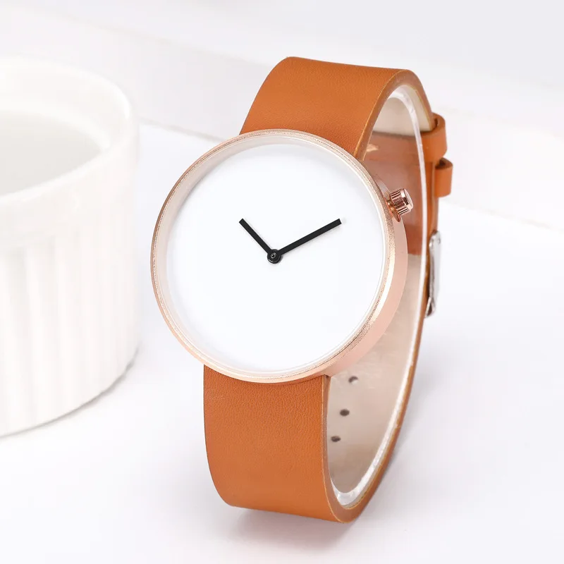 UTHAI BK101 Fashion Men's and Women's Quartz Watch Cobblestone Simple Round Watch