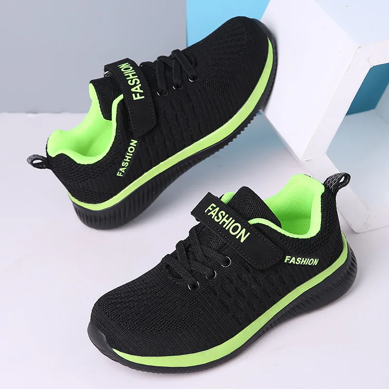 Sneakers Kids Lightweight Children Boys Shoes Casual Sport Running Breathable Tenis Infantil Basket Enfant Garcon Size 28-38