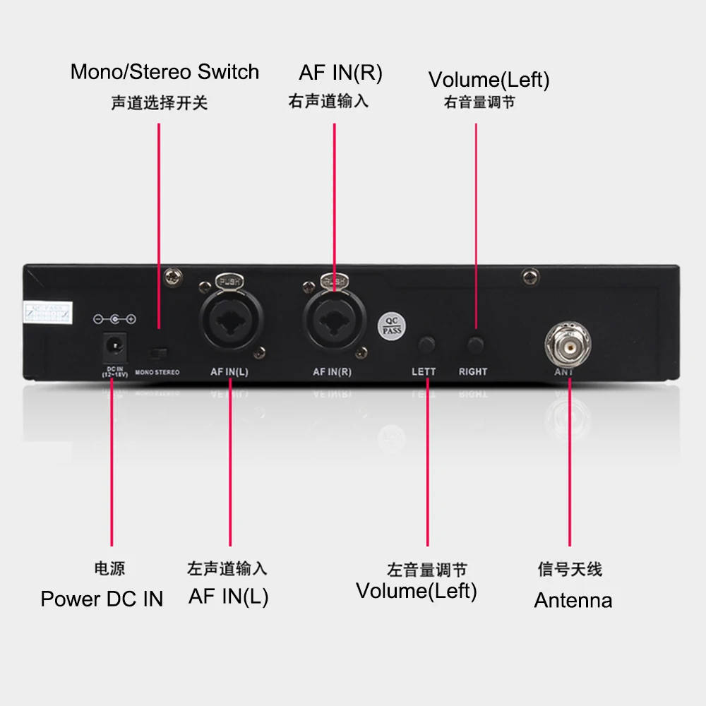 Leicozic SR2080 Stereo In-Ear Monitor System Live Stage Sound Equipment Audio Personal Monitoring Earphones Studio Mesa De Som