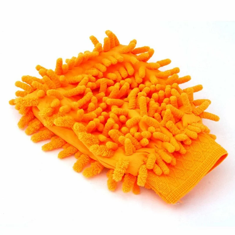 1 pcs Microfiber Car Cleaning Clay BarCar Detailing Chenille Glove Mitt Ultrafine Microfiber Household Auto Care Washing Cloth