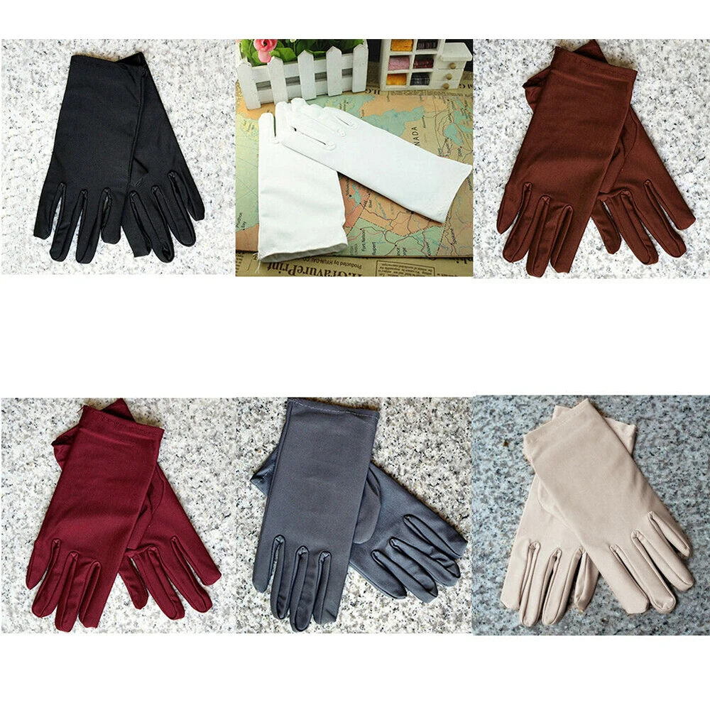 Touch Screen Gloves Women Men Elastic Driving Sunscreen Spandex Gloves Cycling Full Finger Outdoor Cool-proof