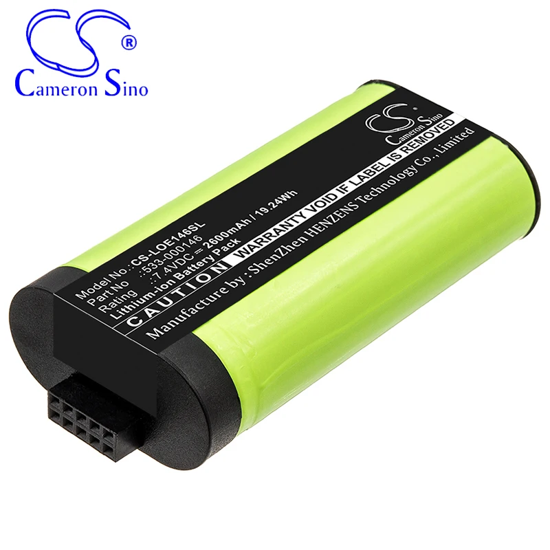 CameronSino Battery for Logitech 984-001362 084-000845 Ultimate Ears Megaboom 3 S-00171 fits Logitech 533-000146 Speaker Battery