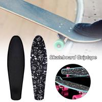 22 Inch Mini Cruiser Kids Fish Skateboard Sandpaper Griptape Waterproof Skate Board Deck Stickers Penny Fishboard Sandpaper