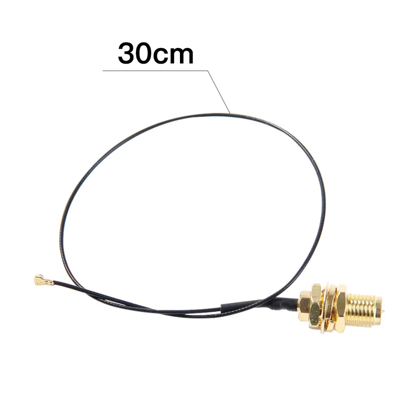 2 x10dbi Dual Band M.2 IPEX MHF4 20cm 30cm cavo a RP-SMA Pigtail WiFi Antenna Set per Intel BE200 AX210 9260 NGFF Card