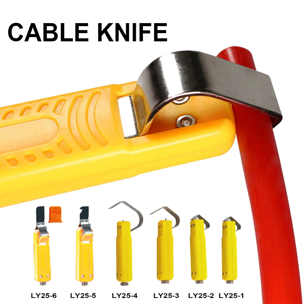 Stripping Knife Stripper Wire Tool Cable Striptang Uninsulated jokari Peel insulation Mini 6 kinds Handle Tools Small