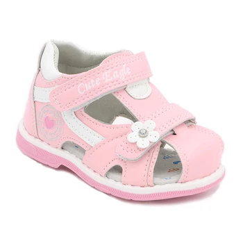 Mädchen Sandalen Sommer Blumen Süße Weiche kinder Strand Schuhe Kleinkind mädchen Sandalen Orthopädische Prinzessin Mode Hohe Qualität