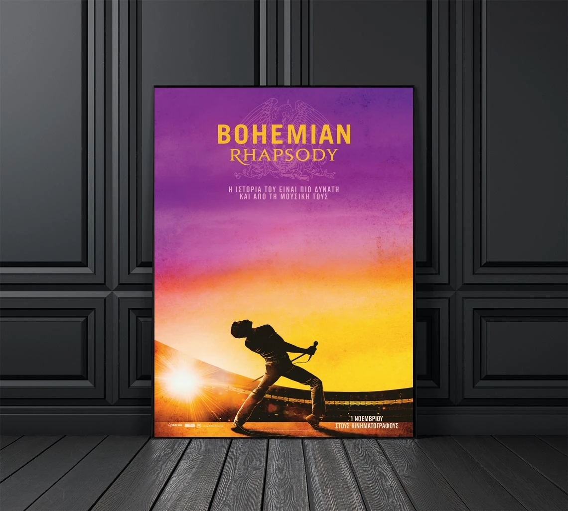 Bohemian Rhapsody Movie Poster Home Wall Painting Decoration (No Frame)