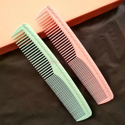 

Not Easy To Break Candy Color Thick Hair Straight Hair Straight Hair Anti-static Cooked Soft Plastic Comb Sale