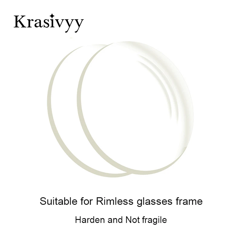 Krasivyy 1.61 MR-8 High Quality Toughness Thinner Super-Tough Optical Lenses Aspheric Lens (Suggest for Punch/Trough/Trim)