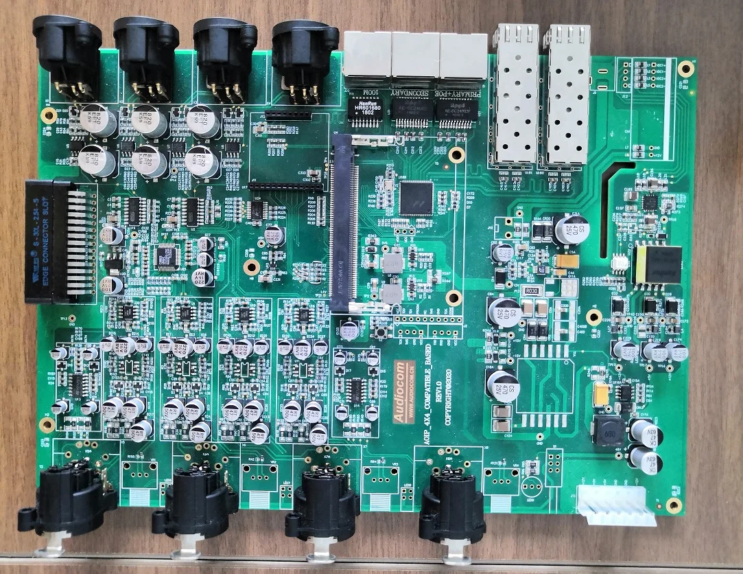 

AES67 Audio Transmission Module Development Board