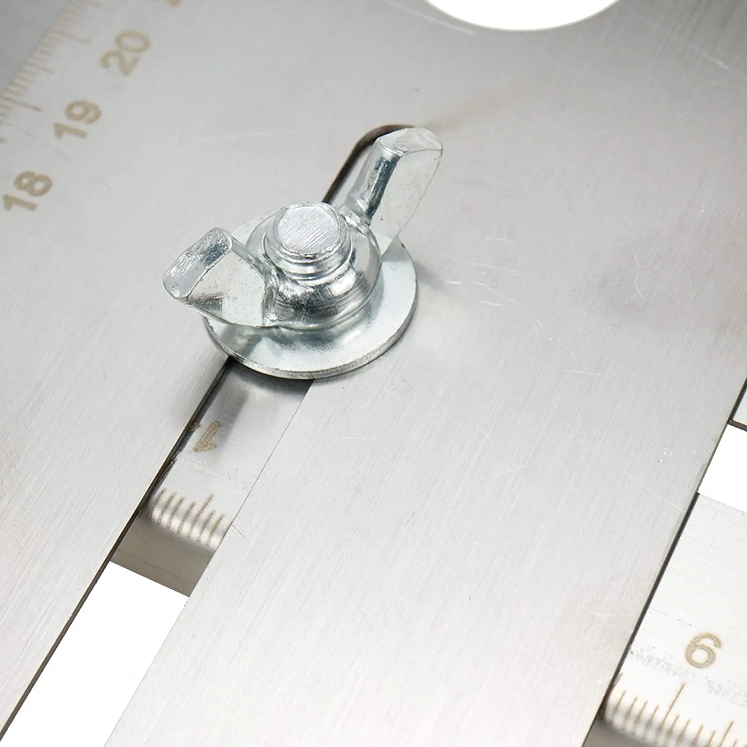 Strumento manuale di perforazione regolabile del righello del localizzatore del foro delle mattonelle di ceramica dell'acciaio inossidabile per il righello multifunzionale del lavoro decorato casa