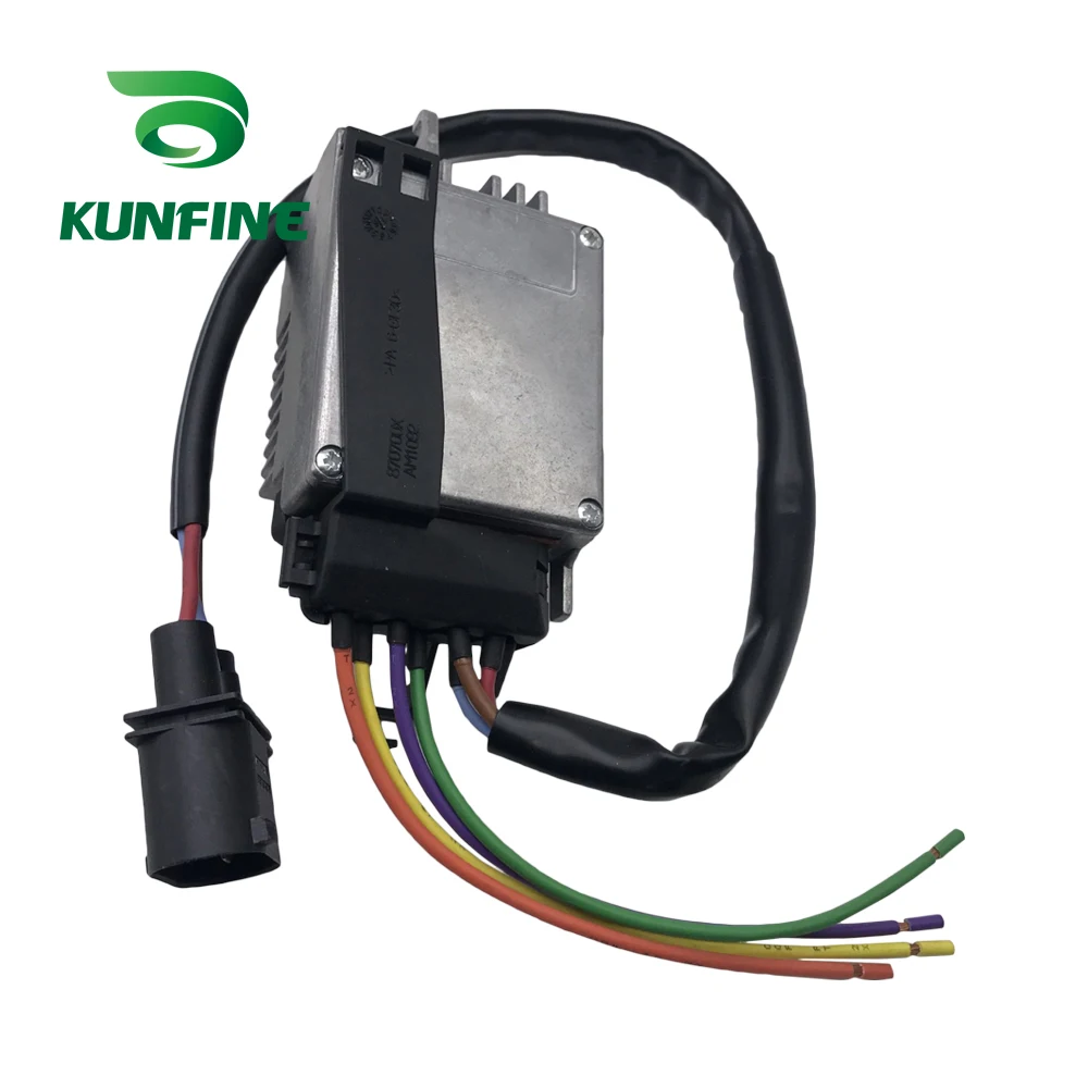 KUNFINE Radiator Engine Cooling Fan Control Module For Audi A6L C6 Part NO. 4F0 959 501 C 4F0959501C