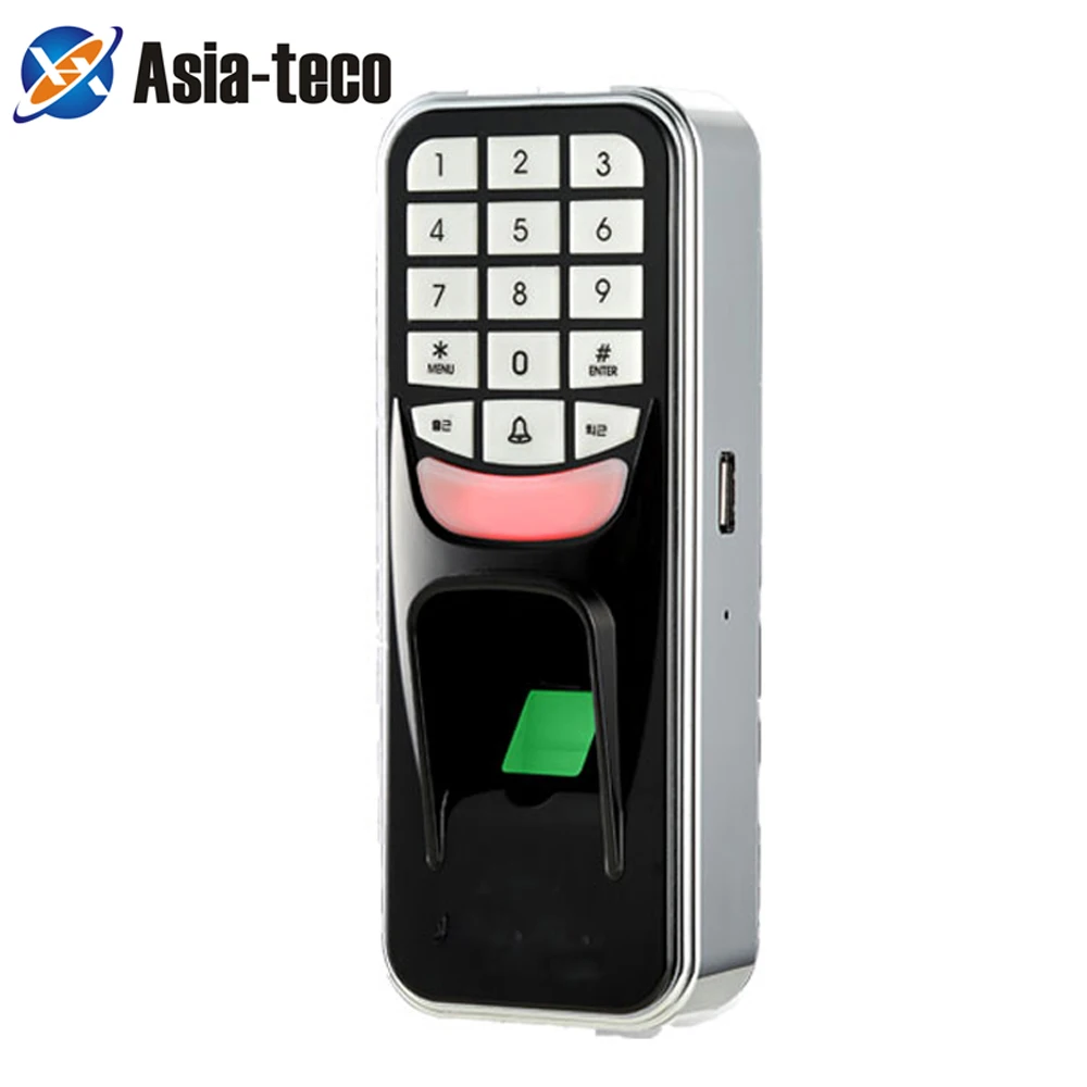 Keypad Access Control Fingerprint Password Key Lock Access Control Machine Biometric electronic door lock