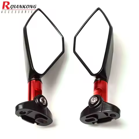Universal Aluminum motorcycle Mirror Moto Rearview Side Blue Glass MirrorFor HONDA CBR929RR CBR954RR CB1000R CBR 1000 929 954 RR