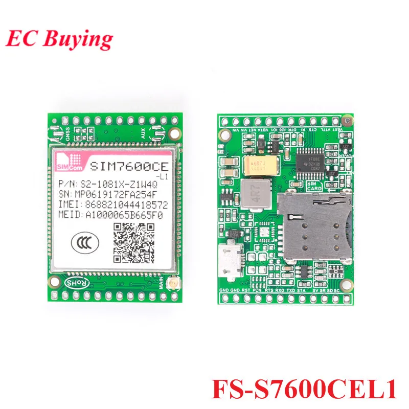 4G Modul Entwicklung Core Board LTE A7670C SIM7600CE Air720D Air720H EC20 GPS Position Wifi Drahtlose Unterstützung FTPS/HTTPS/DNS – Detail 7