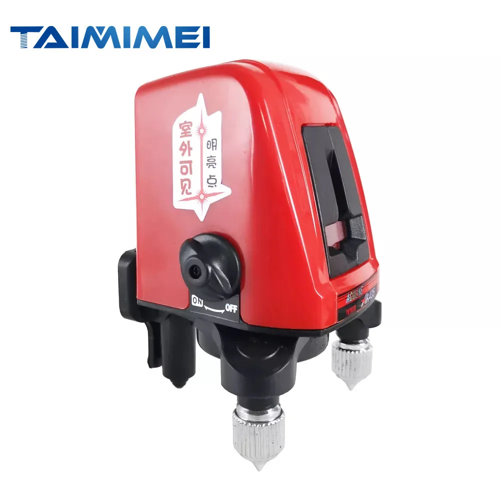 TAIMIMEI Laser Leveling Unit Mini Portable Red 3D Laser Level 360 Distance Meter Level Laser Line Measure as Construction Tools