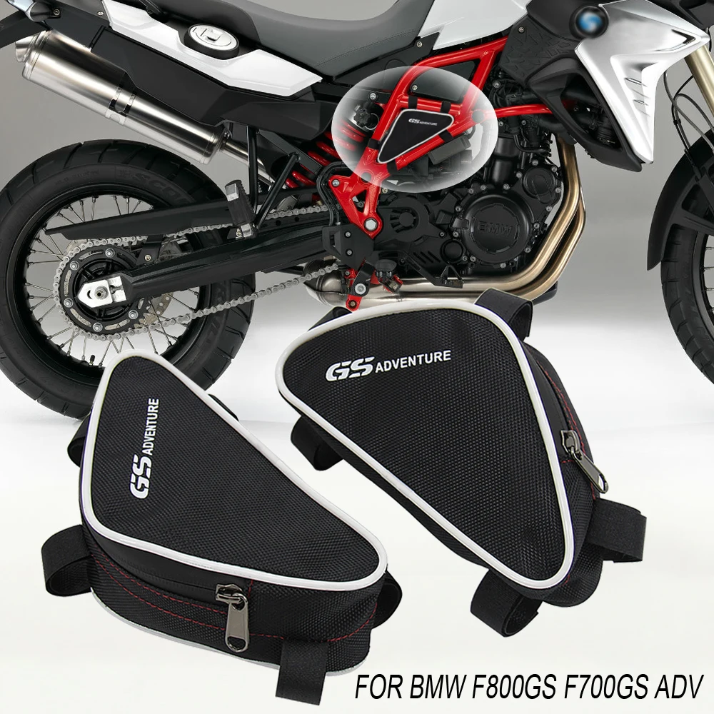 

New FOR BMW F800GS F700GS F 800 GS F 700 GS Motorcycle Frame Crash Bar Waterproof Bag Repair Positioning Tool Bags